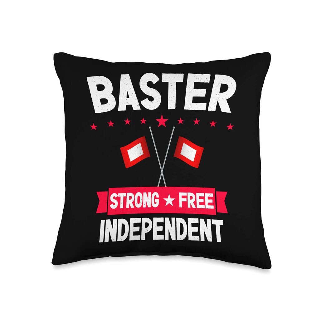 8408 Baster Throw Pillow, 16x16, Multicolor